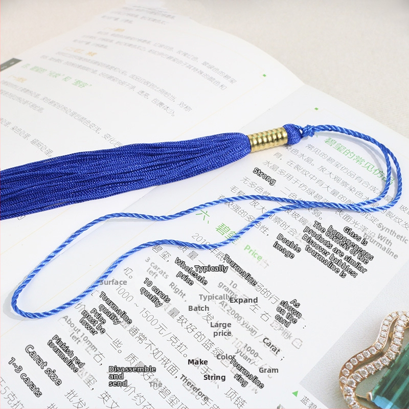 Ciucure lucrat manual pentru șapcă de absolvire, potrivit pentru doctorat și masterat
