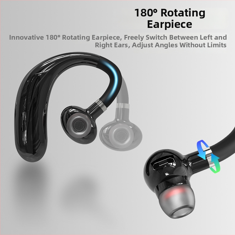 Bluetooth slušalice s koštanom vodljivošću, s držačem za uho, mini TWS sportske slušalice, nisu u uhu