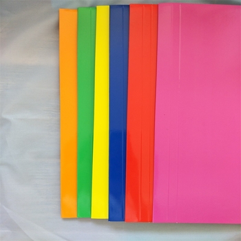 Mapă A4 cu bandă elastică, modelul 988, hârtie colorată, papetărie de birou