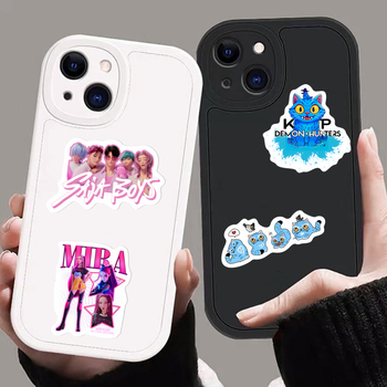 65 autocolante K-pop Hunter Girl Group pentru decor DIY, jurnal și caiet – PVC, desen animat