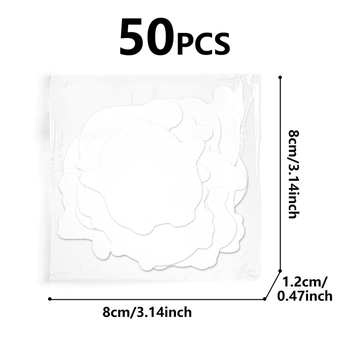 Set de 50 autocolante decorative ilustrate cu reni și auroră boreală