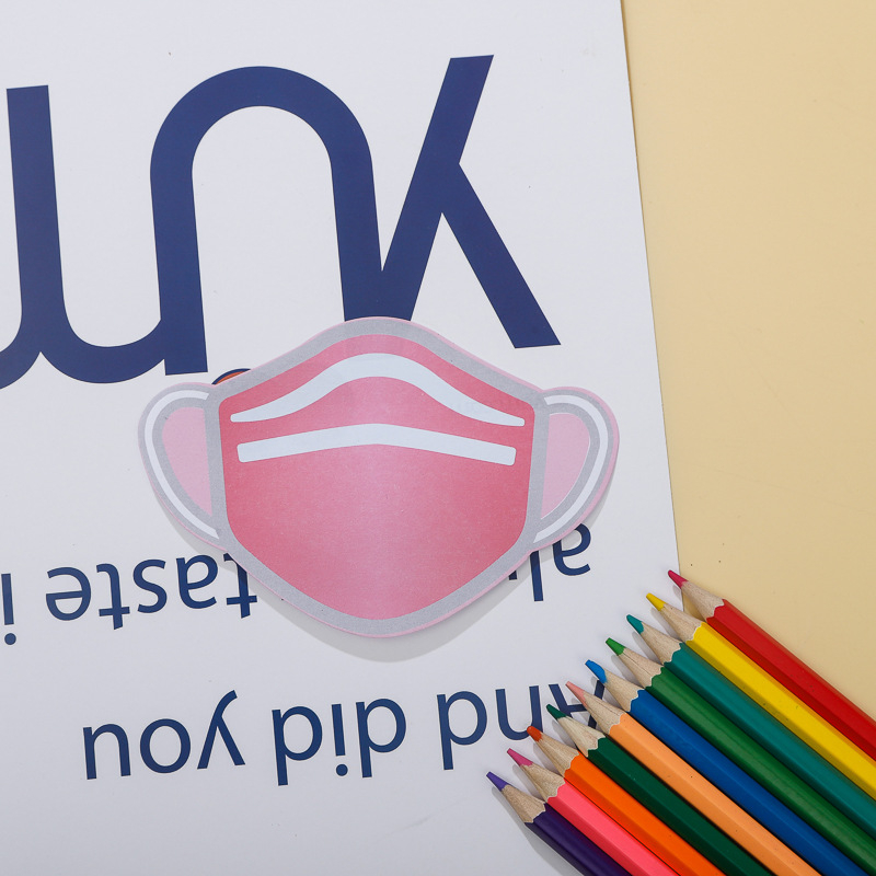Set de sticky notes cu temă medicală și blocnotes în forme variate pentru planificare creativă