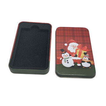 Bandă pentru pleoape duble, personalizată, într-o cutie metalică colorată