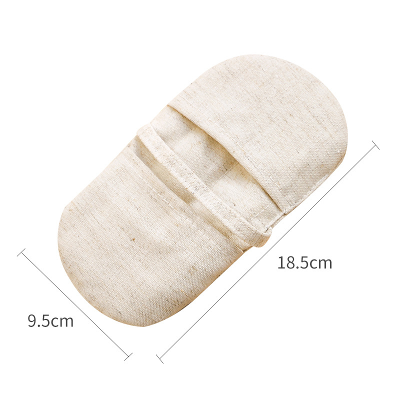Mănuși termice din bumbac și in, stil japonez, pentru mâneri de oale, compatibile cu cuptor cu microunde și cuptor, bucătărie, anti-arzuri, cu posibilitatea de agățare