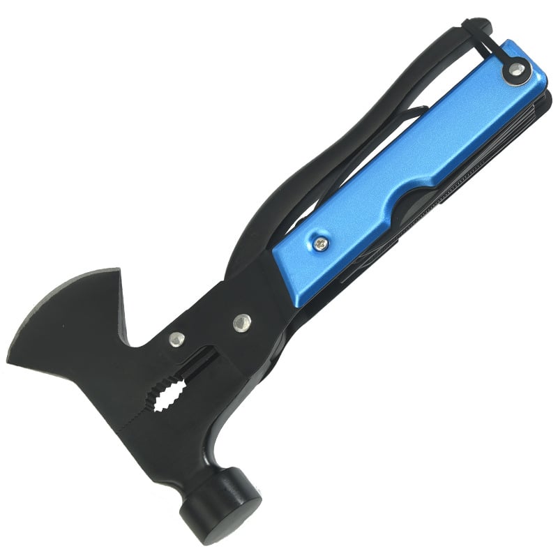 Topor-ciocan din oțel inoxidabil, multifuncțional pentru exterior, instrument portabil de salvare auto cu spargerea geamurilor