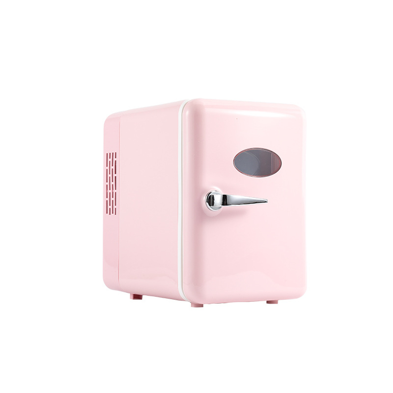 Mini frigider pentru cosmetică, răcire și încălzire, portabil pentru mașină și casă, până la 5 L, compact