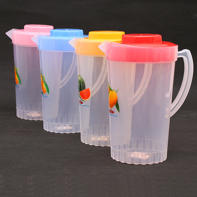 Pahar de bere din plastic, formă rotundă, capacitate mare