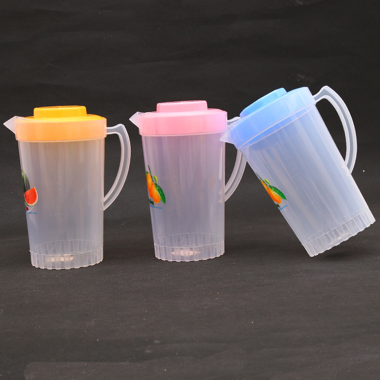 Pahar de bere din plastic, formă rotundă, capacitate mare
