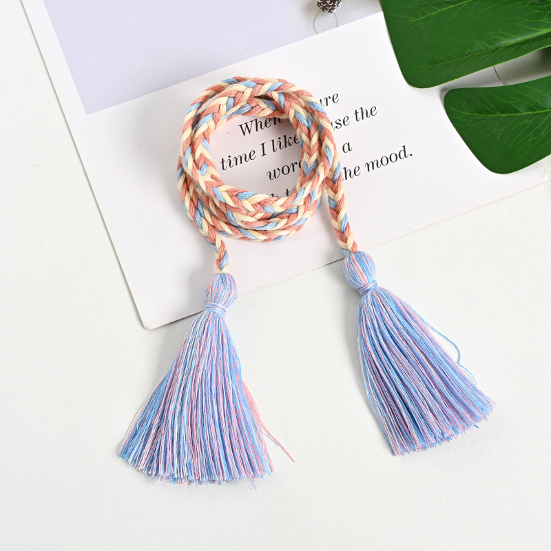 Uže za zavjese kineskog stila s resicama DIY