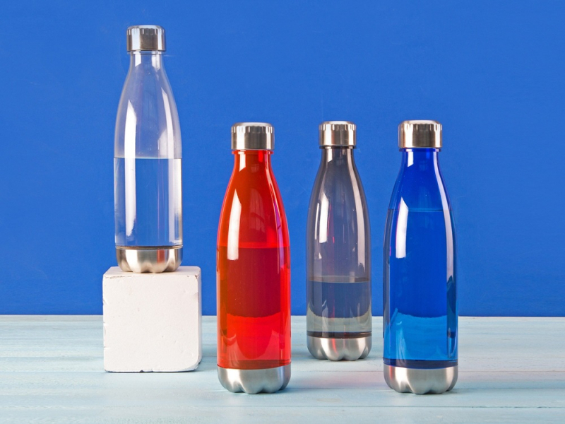 Sticlă din plastic pentru Cola, ecologică, alimentară, pentru activități în aer liber, apă rece, pahar bowling