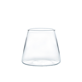 Pahar din sticlă borosilikată transparent Fuji Mountain – pentru uz casnic, pentru băuturi reci, suc, whisky, vin și cafea