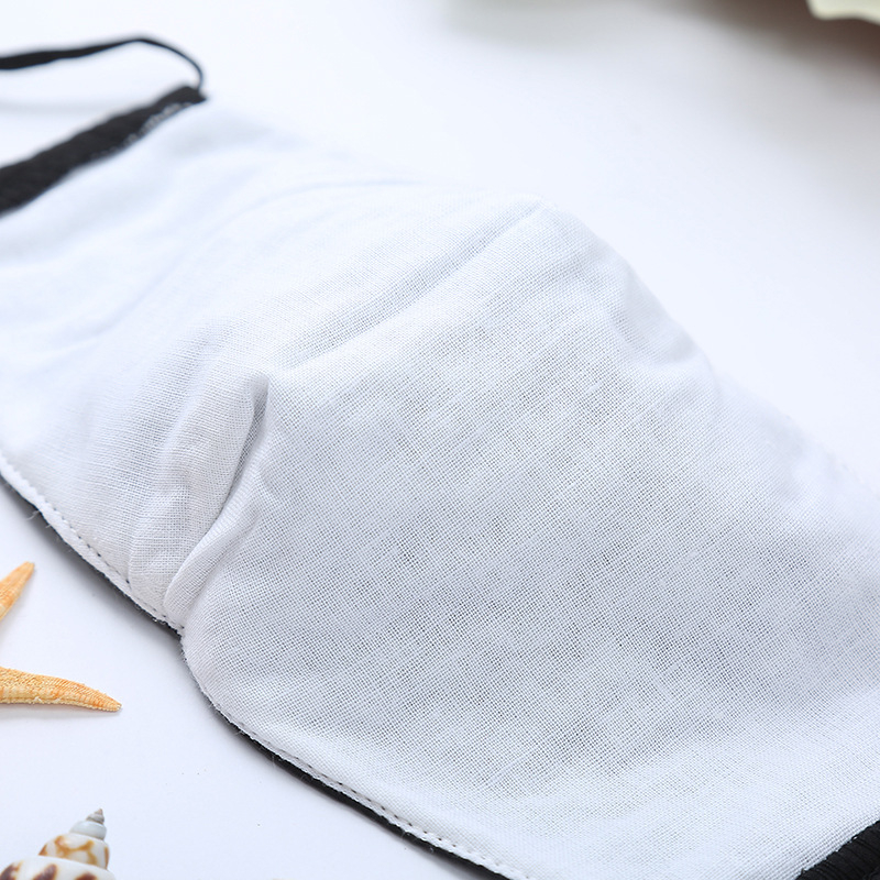 Pamukasta letna maska za lice u korejskom stilu, crna, unisex, prozračna, zaštita od prašine i sunca za vožnju biciklom na otvorenom