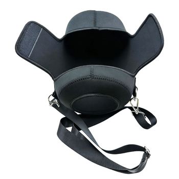 Geantă pentru sticlă de apă destinată fitness-ului, husă izolatoare, material diving, curea crossbody, capacitate mare pentru exterior