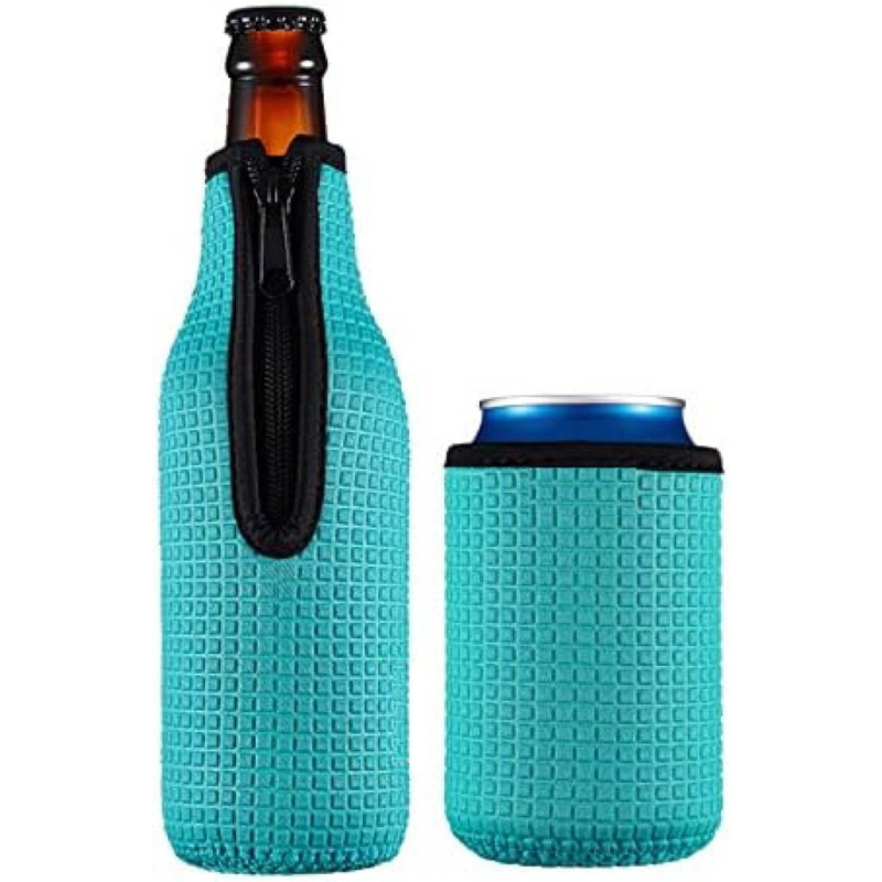 Manșon pentru pahar 330 ml, cu model embossat, antiderapant, rezistent la uzură, izolat, pentru cola sau bere
