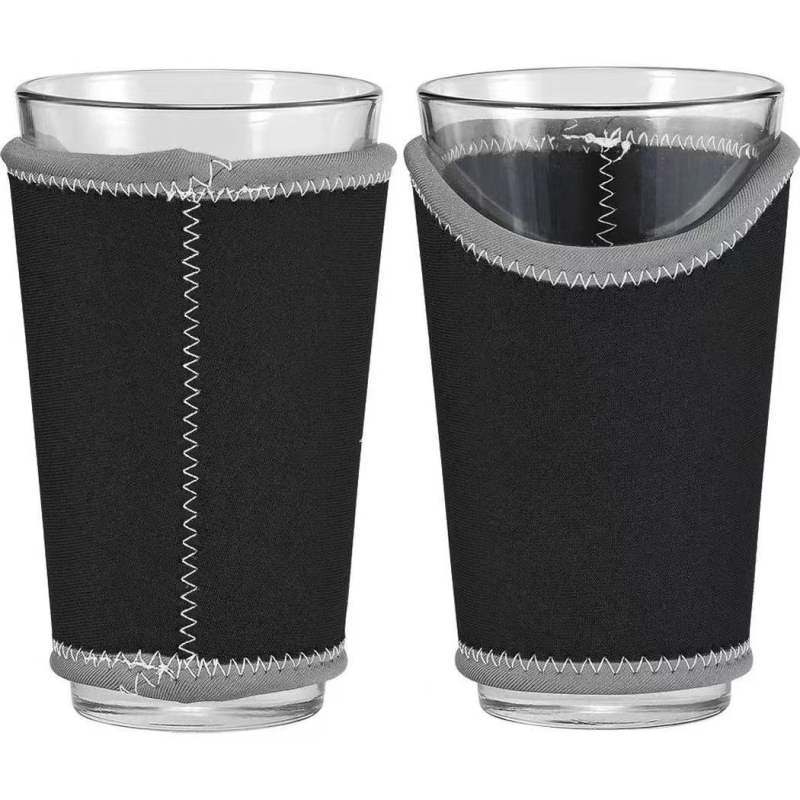 Protecție universală din neopren pentru pahar din sticlă, husă pentru pahare, personalizabilă