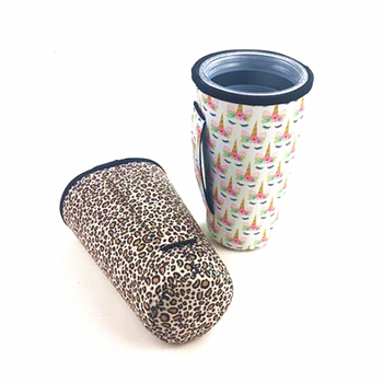 Husă pentru pahar din neopren, personalizată pentru ceai cu lapte și cafea, impermeabilă și izolantă, cu logo prin sublimare