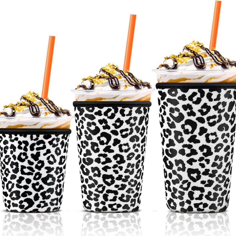Manșon din neopren pentru ceașca de cafea, husă izolatoare pentru cafea și milktea, cu logo personalizat