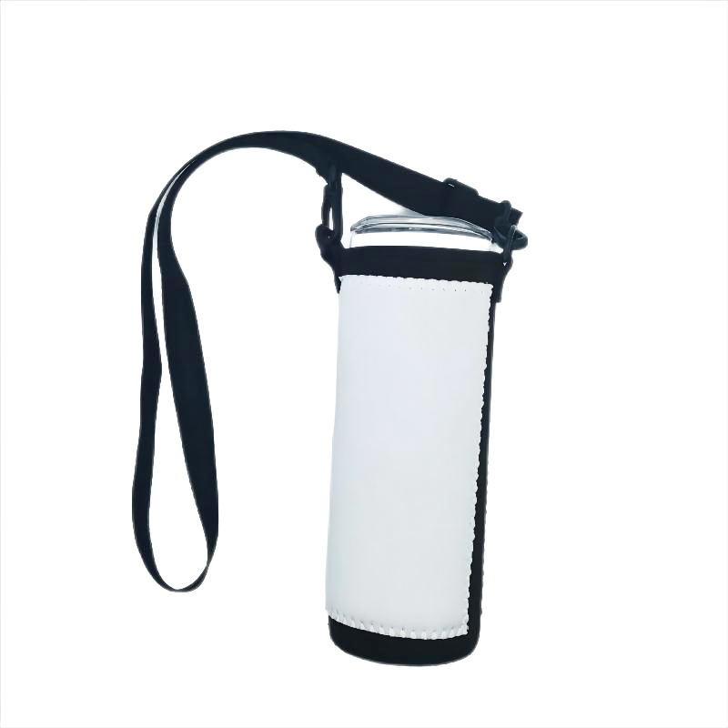 Husă pentru cană cu transfer termic, 20 oz, spațiu gol pentru imprimare DIY, sublimare cu bretea, stil modern minimalist