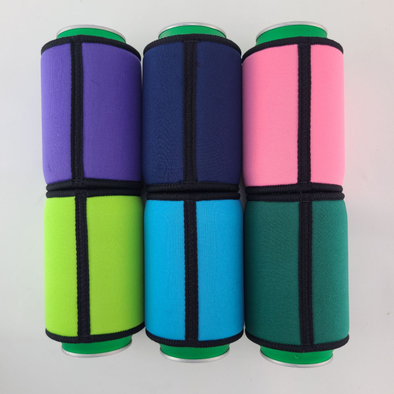 Manșon neopren personalizat pentru ceaștă, gros, antiderapant, imprimare logo disponibilă, universal pentru băuturi: cola, bere, termos și apă