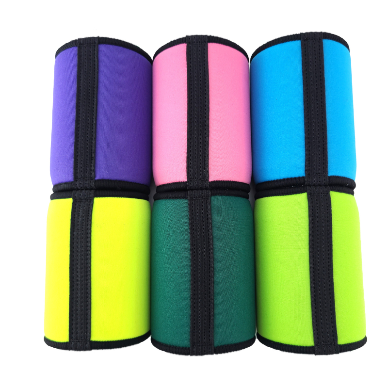 Manșon neopren personalizat pentru ceaștă, gros, antiderapant, imprimare logo disponibilă, universal pentru băuturi: cola, bere, termos și apă