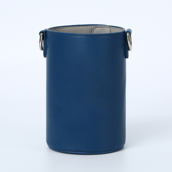 Husă din piele PU pentru pahar cu curea crossbody – husă de protecție portabilă pentru ceai cu lapte și cafea