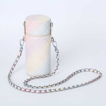 Husă din piele PU pentru pahar cu curea crossbody – husă de protecție portabilă pentru ceai cu lapte și cafea