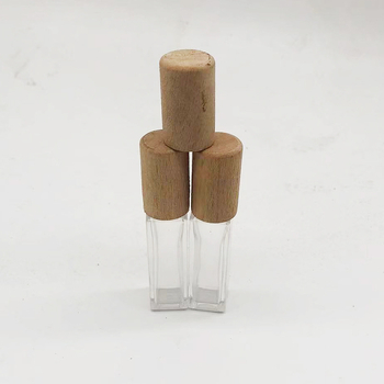 Sticlă personalizată pentru probe de parfum, cu recipient din sticlă pentru uleiuri esențiale și două capace: lemn și bambus