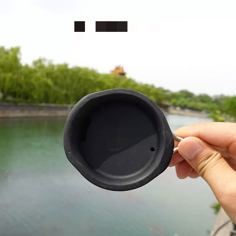 Cană de camping din titan, în stil japonez, cu capac etanș din silicon, cană izolată pentru cafea sau apă, capac anti-scurgere