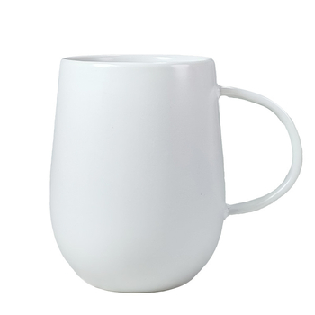 Xihongshi ceramică cană pentru cameră de hotel, capacitate mare, culoare solidă, fără capac