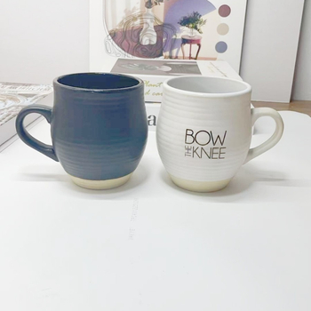 Cană ceramică în formă de albină, cu logo, stil creativ, în diverse culori, cadouri de afaceri