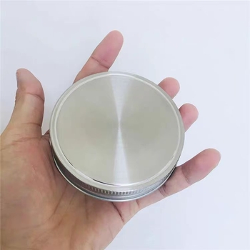 Cap Mason din oțel inoxidabil 304 cu garnitură din silicon, pentru gură standard de 70 mm și gură largă de 86 mm, capac etanș