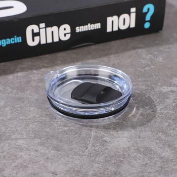 Capac din plastic pentru pahar 20oz/30oz, etanș cu garnitură din silicon, capac cu apăsare, izolat
