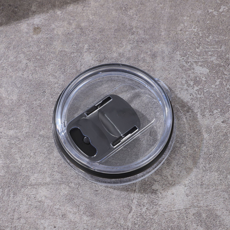 Capac din plastic pentru pahar 20oz/30oz, etanș cu garnitură din silicon, capac cu apăsare, izolat