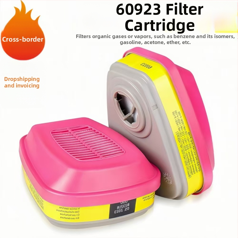 Filtrácia skrinka s aktívnym uhlím pre masku na plyny (60923/60921/60926) – filtrácia vôní a organických plynov