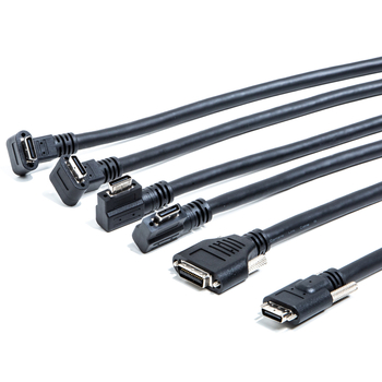 CameraLink кабел 26P, SDR/SDR, висока гъвкавост, 90° ъгъл, индустриален кабел за камера