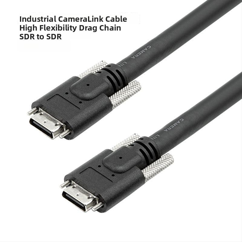 CameraLink kábel 26P s vysokou flexibilitou SDR/SDR, 90° uhol, priemyselný kamerový kábel
