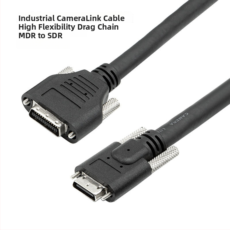 CameraLink kábel 26P s vysokou flexibilitou SDR/SDR, 90° uhol, priemyselný kamerový kábel