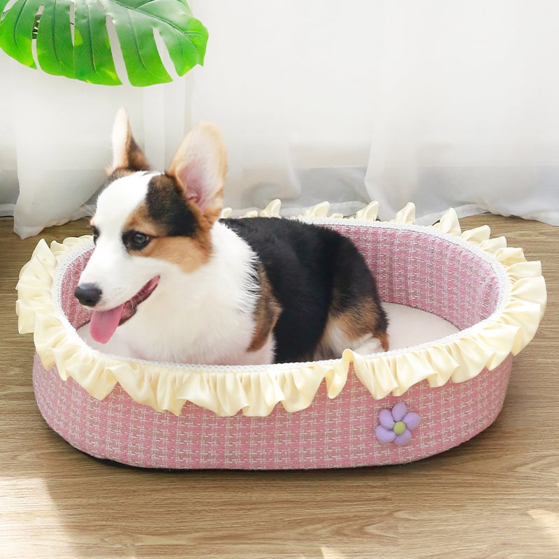 Meko gnijezdo za kućne ljubimce, za manje i srednje pse i mačke, pogodno za Bichon Frise i Corgi, dubok san.
