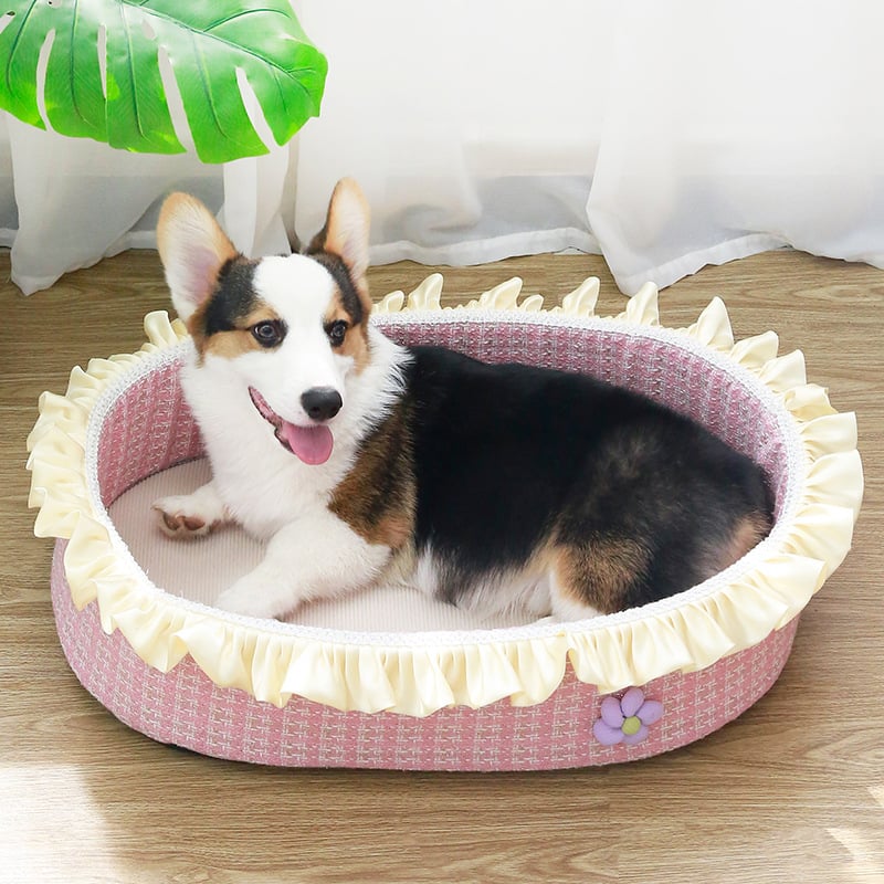 Meko gnijezdo za kućne ljubimce, za manje i srednje pse i mačke, pogodno za Bichon Frise i Corgi, dubok san.