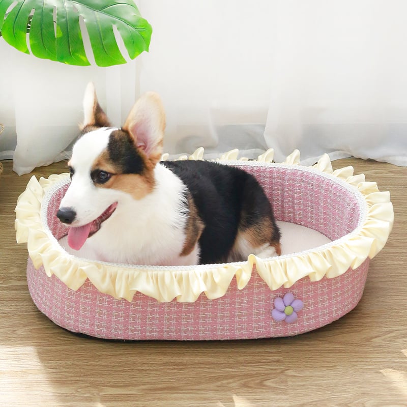 Meko gnijezdo za kućne ljubimce, za manje i srednje pse i mačke, pogodno za Bichon Frise i Corgi, dubok san.