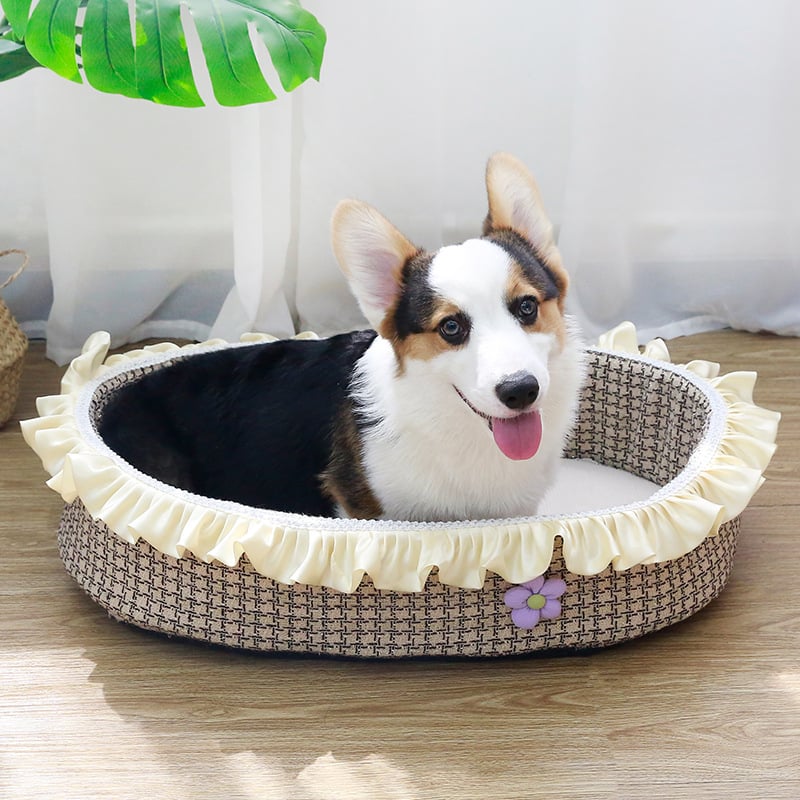 Meko gnijezdo za kućne ljubimce, za manje i srednje pse i mačke, pogodno za Bichon Frise i Corgi, dubok san.