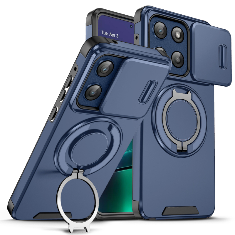 Husă pentru Moto G Stylus 2025, protecție completă a obiectivului, anti-cădere și suport versatil
