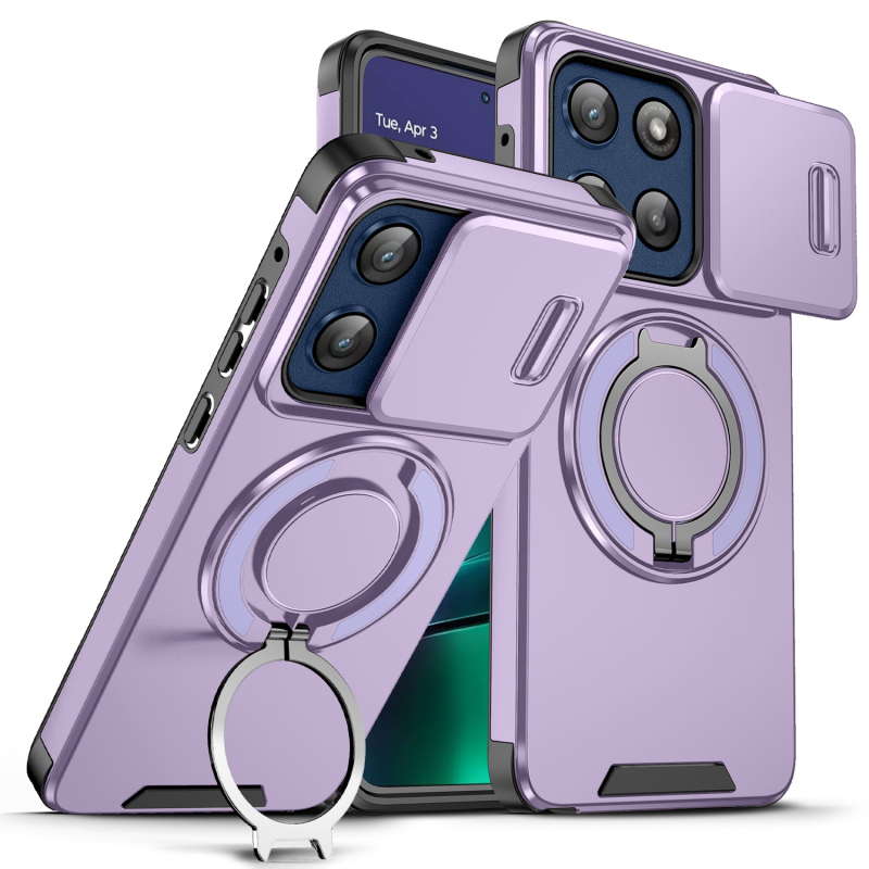 Husă pentru Moto G Stylus 2025, protecție completă a obiectivului, anti-cădere și suport versatil