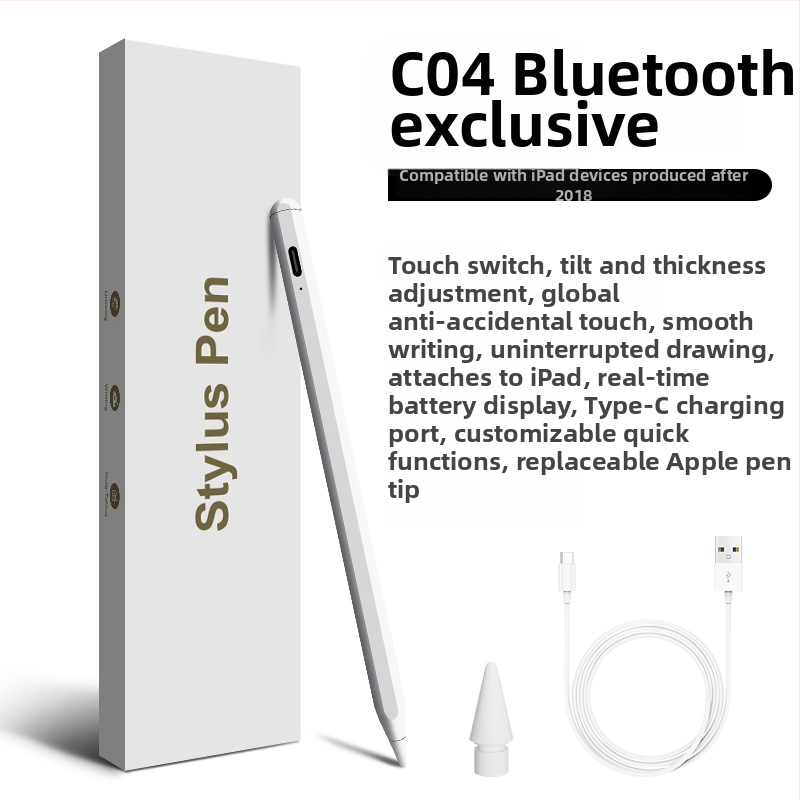 Aktivni kapacitativni stylus za iPad tablete s zamjenjivim vrhom