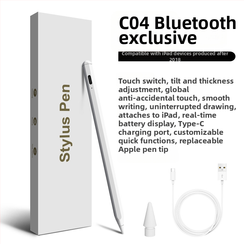 Aktivni kapacitativni stylus za iPad tablete s zamjenjivim vrhom