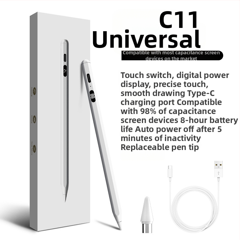 Aktivni kapacitativni stylus za iPad tablete s zamjenjivim vrhom