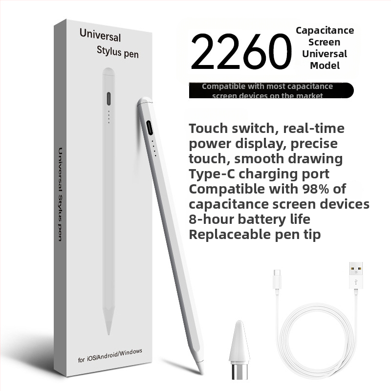Aktivni kapacitativni stylus za iPad tablete s zamjenjivim vrhom