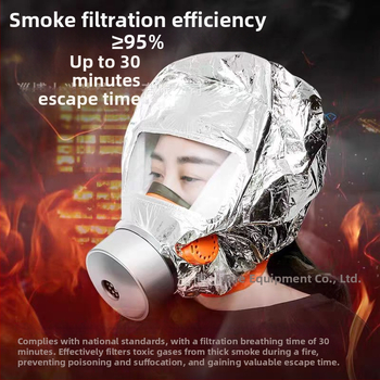 Flame Warrior filtrirajući respirator za samospašavanje TZL30 – maska za izlaz iz požara i zaštitu od dima