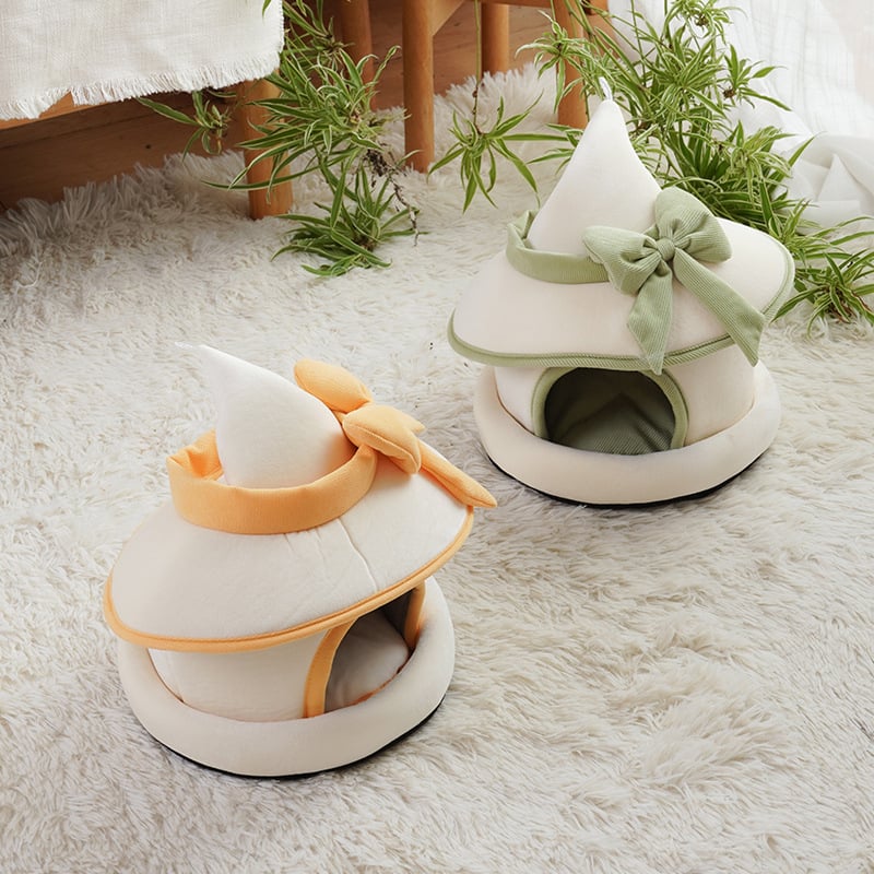 Modni šešir od slame sa širokim obodom i mačjim gnijezdom, plažni šešir za manje kućne ljubimce, DIY gnijezdo za Noć vještica