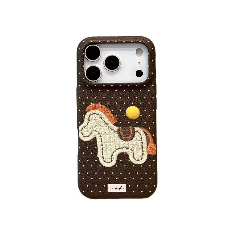 Carcasă TPU cu model lychee pentru iPhone 17 Pro Max – finisaj mat, protecție împotriva căderii, împotriva prafului, anti-amprente
